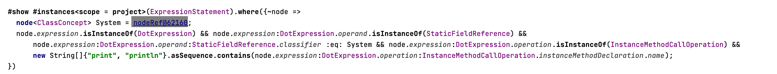 find print statements